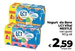 Coop Radenza Yogurt da Bere LC1 Vital Nestlé offerta