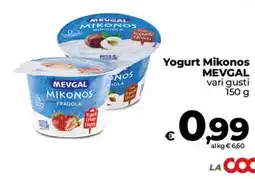 Coop Radenza Yogurt Mikonos MEVGAL offerta