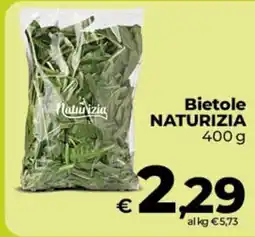 Coop Radenza Bietole Naturizia offerta