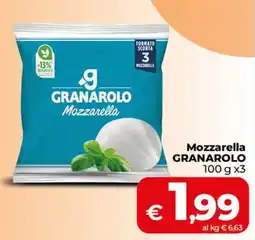 Coop Radenza Mozzarella Granarolo offerta