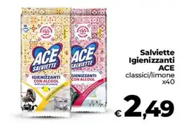 Coop Radenza Salviette igienizzanti ACE offerta