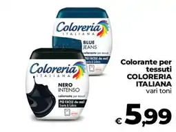 Coop Radenza Colorante per tessuti Coloreria Italiana offerta