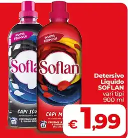 Coop Radenza Detersivo liquido Soflan offerta