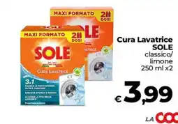 Coop Radenza Cura Lavatrice SOLE classico offerta
