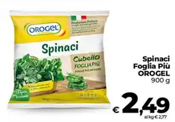 Coop Radenza Spinaci Foglia Più OROGEL offerta