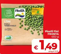 Coop Radenza Piselli Fini FROSTA offerta