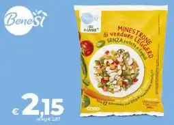 Coop Radenza Minestrone di verdure leggero BeneSi offerta