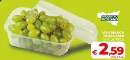 Coop Radenza Uva bianca senza semi offerta