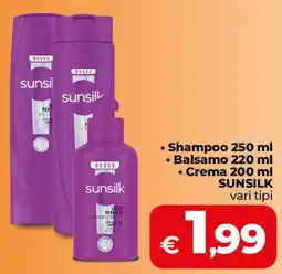 Coop Radenza Sunsilk vari tipi offerta