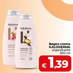 Coop Radenza Bagno crema Kaloderma argan/karité offerta