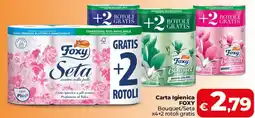 Coop Radenza Carta igienica Foxy Bouquet/Seta offerta