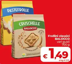 Coop Radenza Frollini classici Balocco offerta