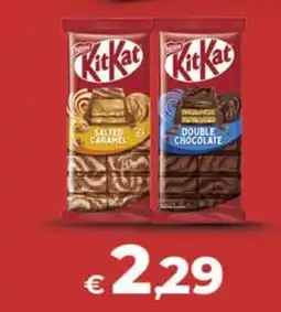 Coop Radenza KitKat Salted Caramel e KitKat Double Chocolate offerta