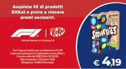 Coop Radenza Smarties offerta