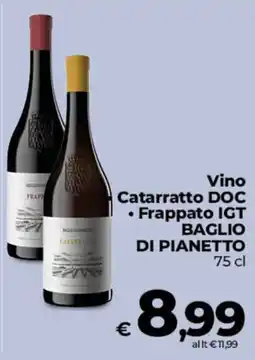 Coop Radenza Vino Catarratto DOC Frappato IGT Baglio di Pianetto offerta