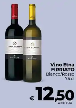 Coop Radenza Vino Etna FIRRIATO offerta