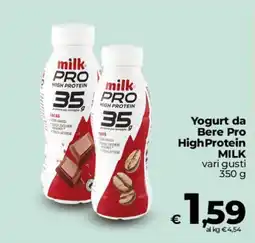 Coop Radenza Yogurt da Bere Pro HighProtein MILK offerta