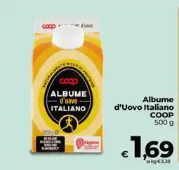 Coop Radenza Albumе d’uovo Italiano COOP offerta