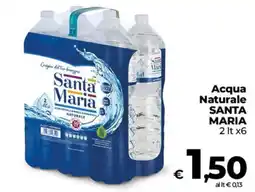 Coop Radenza Acqua Naturale Santa Maria offerta