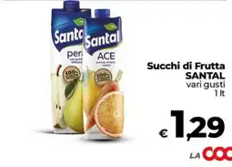 Coop Radenza Succhi di Frutta Santal offerta