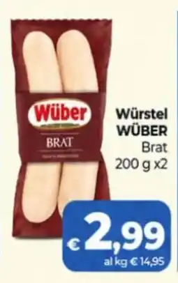 Coop Radenza Würstel WÜBER Brat offerta