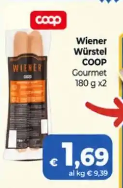 Coop Radenza Wiener Würstel Coop Gourmet offerta