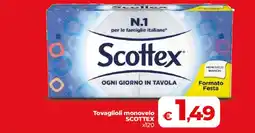 Coop Radenza Tovaglioli monovelo Scottex offerta