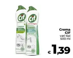 Coop Radenza Crema CIF offerta