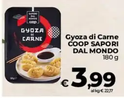 Coop Radenza Gyoza di Carne COOP SAPORI DAL MONDO offerta