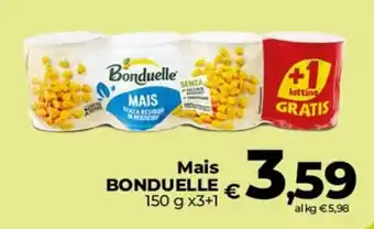 Coop Radenza Mais Bonduelle offerta