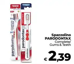 Coop Radenza Spazzolino Parodontax Complete/Gums & Teeth offerta