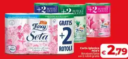 Coop Radenza Carta Igienica FOXY Bouquet/Seta offerta