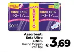 Coop Radenza Assorbenti Seta Ultra LINES offerta