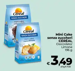 Coop Radenza Mini Cake senza zuccheri Céréal offerta