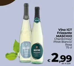 Coop Radenza Vino IGT Frizzante MASCHIO offerta