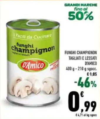 Funghi champignon D'Amico