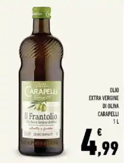 Conad Tuday Olio extra vergine di oliva Carapelli Il Frantolio offerta