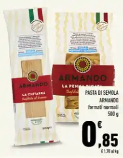 Conad Tuday Pasta di semola Armando offerta