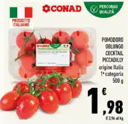 Conad Tuday Pomodoro oblungo cocktail piccadilly offerta