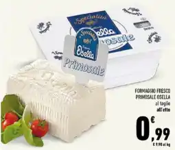 Conad Tuday Formaggio fresco Primosale Osella offerta