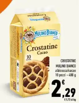 Conad Tuday Crostatine Cacao Mulino Bianco offerta