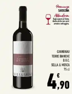 Conad Tuday Cannonau Terre Bianche D.O.C. Sella & Mosca offerta