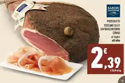 Conad Tuday Prosciutto Toscano D.O.P. Saporidintorni offerta