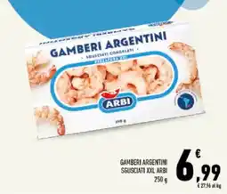 Conad Tuday Gamberi argentini sgusciati xxl arbi offerta