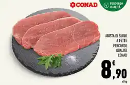 Conad Tuday Arista di suino a fette Percorso Qualità Conad offerta