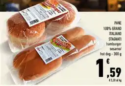 Conad Tuday Pane 100% Grano Italiano Stagnati offerta
