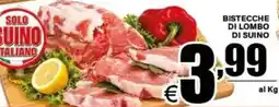 DEM Bistecche di lombo di suino offerta