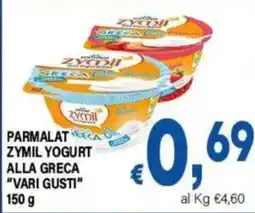 DEM Parmalat Zymil Yogurt alla greca offerta