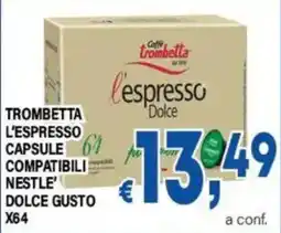 DEM Caffè Trombetta l'espresso Dolce offerta