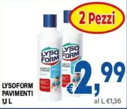 DEM Lysoform pavimenti offerta